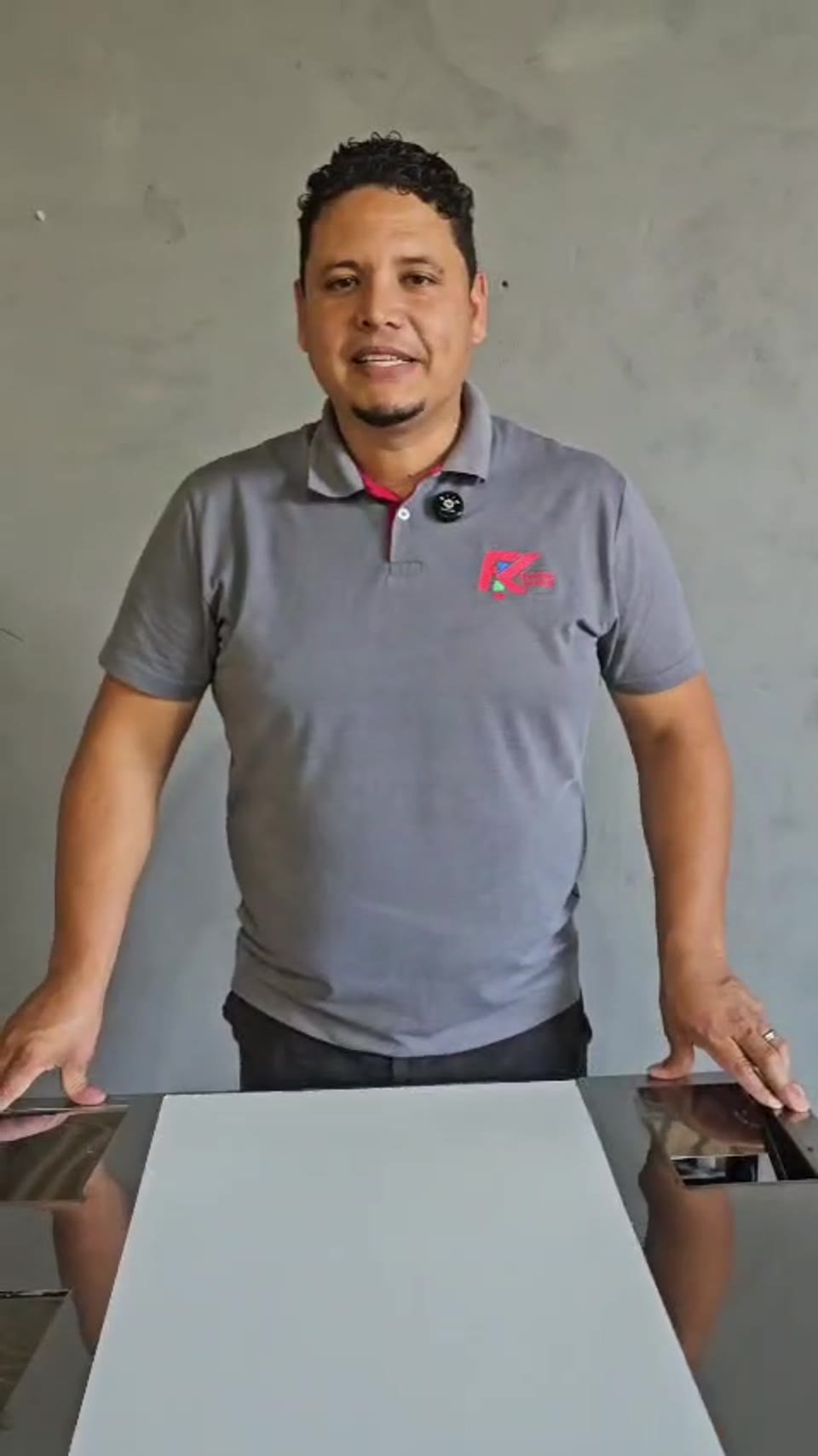Apresentação de equipamento