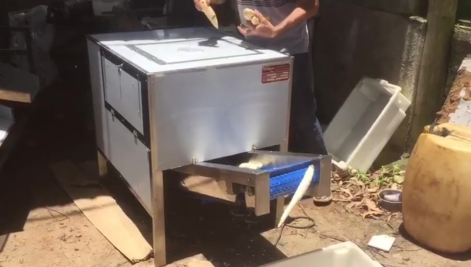 Descascador de raízes